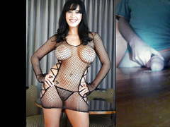 Jackoff on women in lingeries
