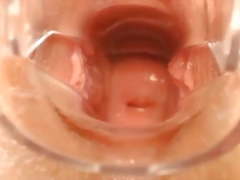 Pussy close up and speculum