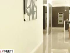 LoveHerFeet Lusty MILF Gets Her Pussy Nailed By Her New Hung Boyfriend 